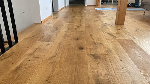 masivní podlaha prkno čirý olej