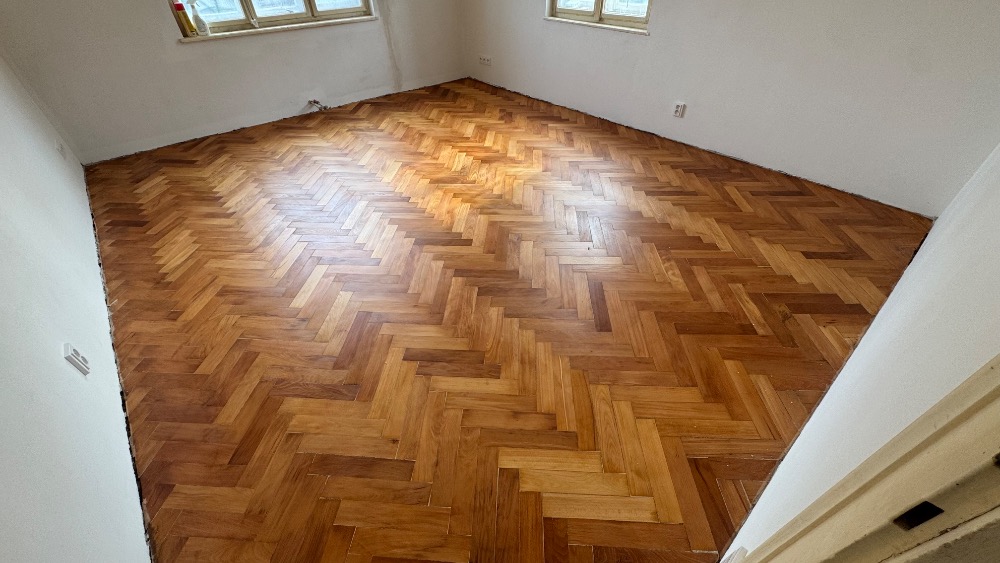 renovace parket dub prvorepubliková vila