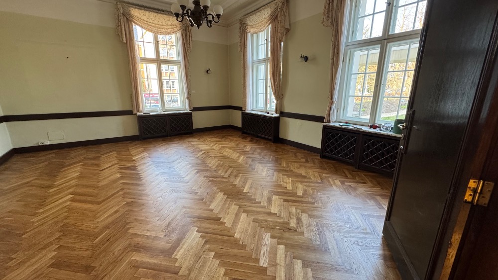 dub parketa renovace  tvrzený voskový olej