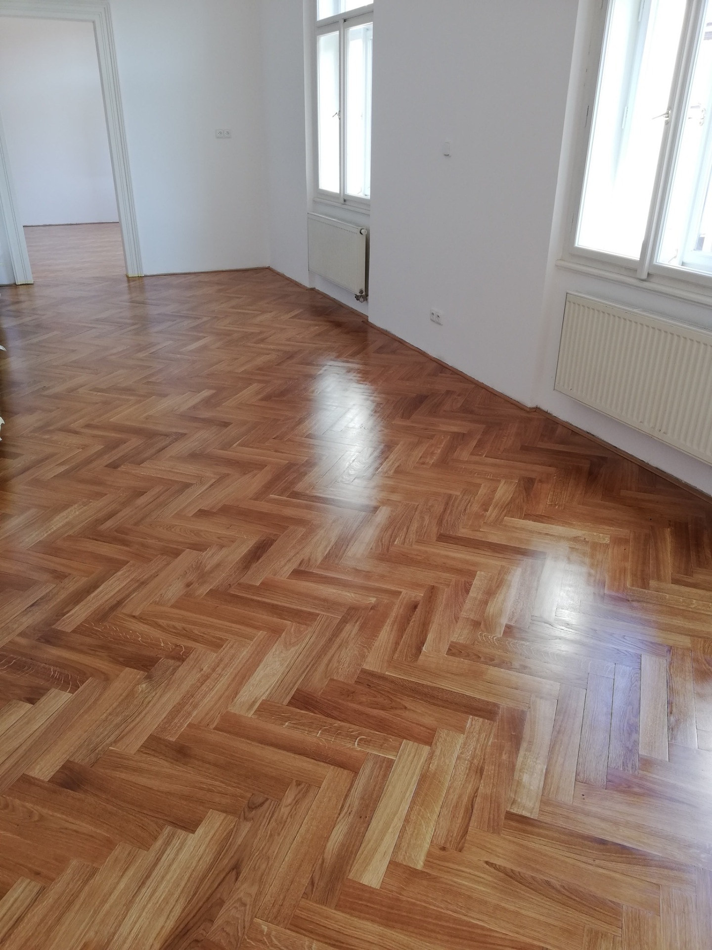 zrenovované parkety