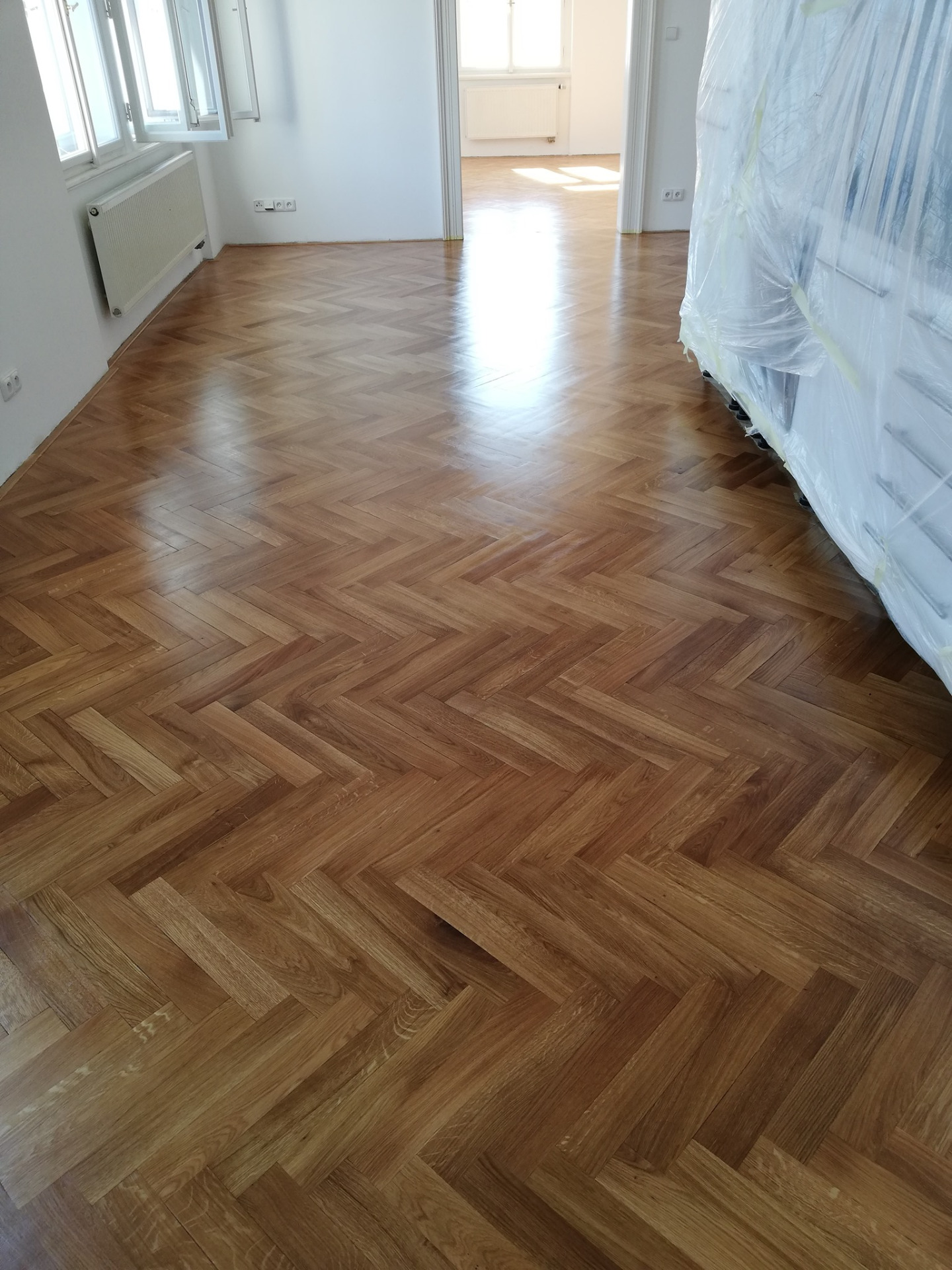 tvrzený voskový olej - zalešťeno